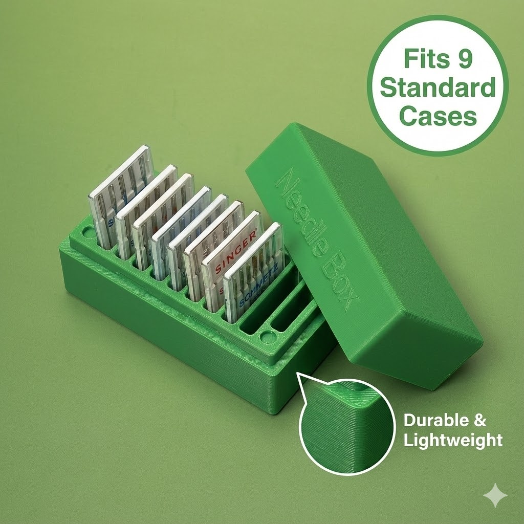 ミシン針オーガナイザーケース |   ホームリトリートギルド - Craft Embellishment Storage のレビューと価格