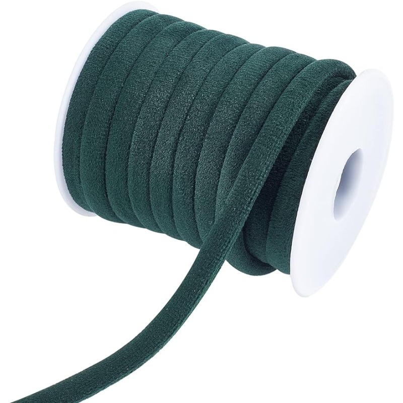 プレッカー用スプール付きベルベットロープ,ラウンドコード,ダ - Velvet Ribbon Roll のレビューと価格